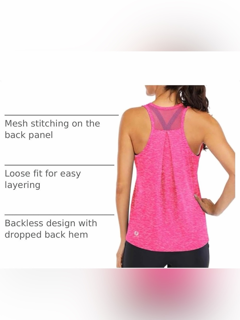 3 ICTIVE Workout Tops - Picture 6 of 7